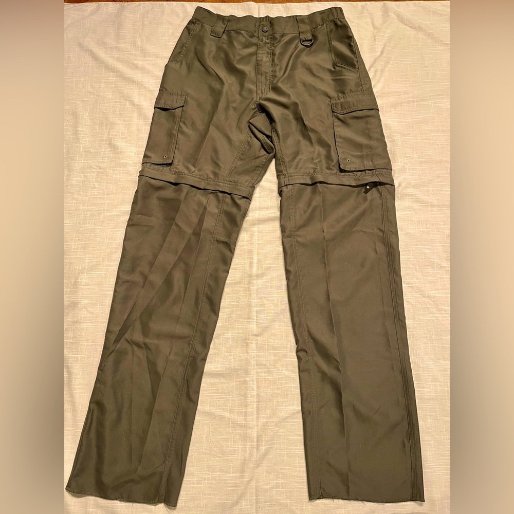 Boy Scouts of America Switchback Uniform Zip Off Pants Men Sz M Relaxed Unhemmed